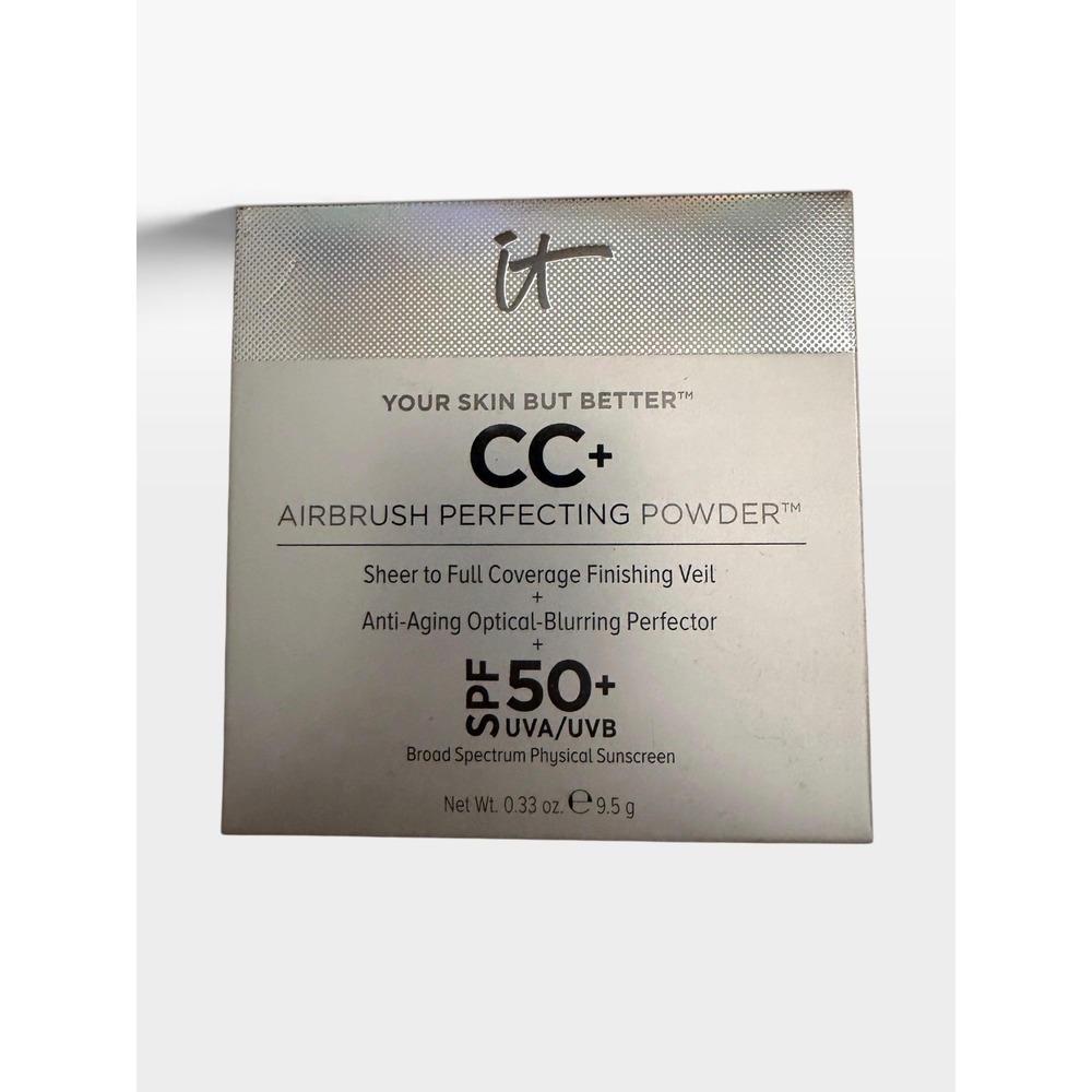 IT Cosmetics Your Skin But Better CC+ Airbrush Perfecting Powder SPF 50 Tan 9.5g